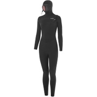 Dames Furno Ultra Plus 6/5/4mm Met Capuchon Borst Ritssluiting Wetsuit